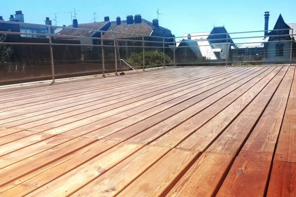 Appartement-Terrasse Parking Prive Meuble De Tourisme 4 Etoiles Belfort Exterior foto